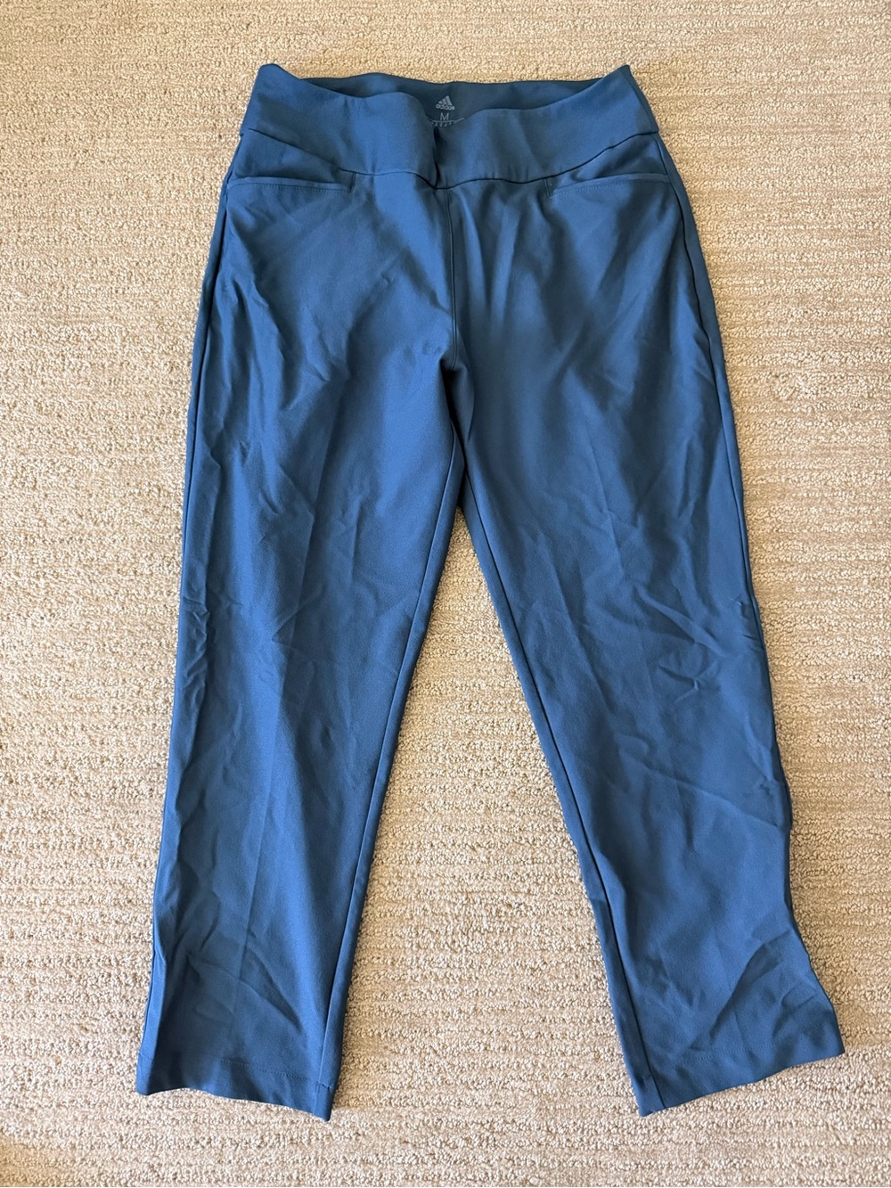 adidas Women's Ankle Crop Pants in Slate Blue